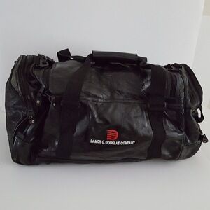 Patchwork Leather Duffle Bag Weekender Luggage *Promotional Word…